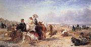 William Havell Weston Sands in 1864 Germany oil painting artist